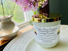 Load image into Gallery viewer, Cottage Country 8 oz Coco-Beeswax, Wooden Wick, Aromatherapy Candle