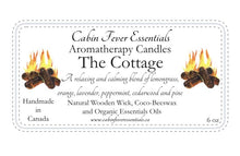 Load image into Gallery viewer, Cottage Country 8 oz Coco-Beeswax, Wooden Wick, Aromatherapy Candle