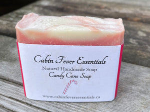 Candy Cane Soap