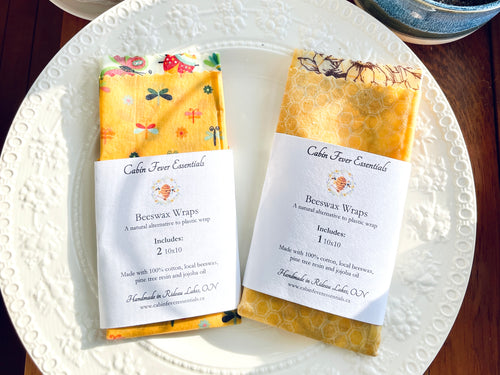 Beeswax Wraps 12x12 sets