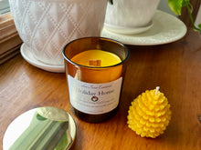 Load image into Gallery viewer, Coco-Beeswax Candles with Wooden Wick in Clear Glass Jars