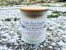 Load image into Gallery viewer, Winter Wonderland Coco-Beeswax, Wooden Wick, Aromatherapy Candle