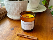Load image into Gallery viewer, Coco-Beeswax Candles with Wooden Wick in Clear Glass Jars