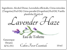 Load image into Gallery viewer, Lavender Haze Eau de Toilette