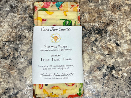 Beeswax Wraps Individual 12x12