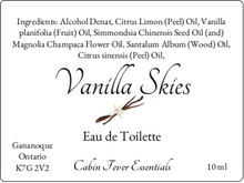 Load image into Gallery viewer, Vanilla Skies Eau de Toilette