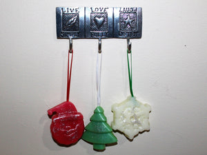 Holiday Beeswax Ornaments