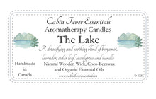 Load image into Gallery viewer, The Lake 8 oz Coco-Beeswax, Wooden Wick, Aromatherapy Candle