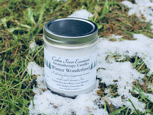 Winter Wonderland Coco-Beeswax, Wooden Wick, Aromatherapy Candle
