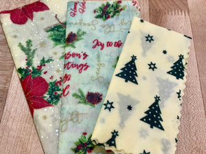 Beeswax Wraps Large Sizes Pack