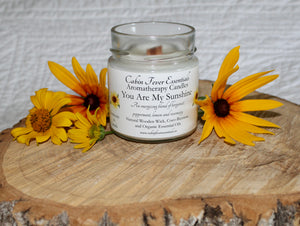 Aromatherapy, Coco-Beeswax, Wooden Wick Candles 6 oz