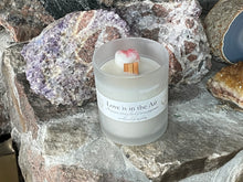 Load image into Gallery viewer, Coco-Beeswax Candles in Frosted Glass Jar with Bamboo Lid 8 oz