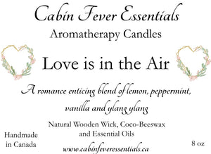 Coco-Beeswax Candles in Frosted Glass Jar with Bamboo Lid 8 oz