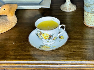 Beeswax Tea Cup Candles
