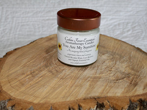 Aromatherapy, Coco-Beeswax, Wooden Wick Candles 6 oz