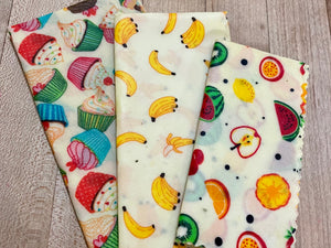 Beeswax Wraps Large Sizes Pack