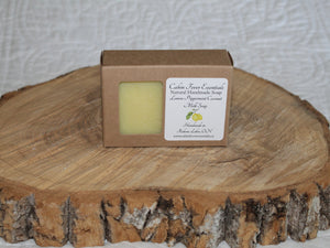 Lemon Peppermint Coconut Milk Soap