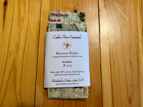 Beeswax Wraps 12x12 sets